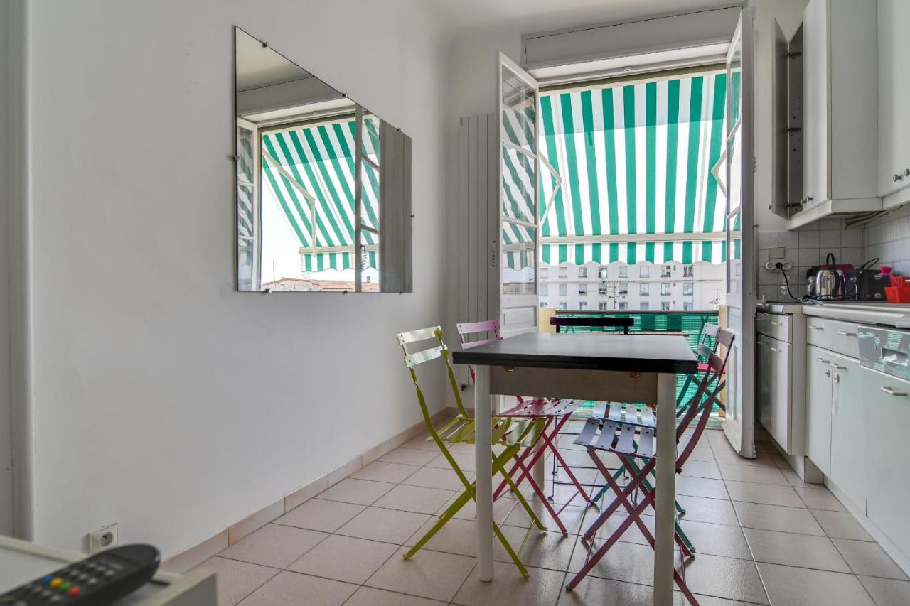 Immogroom - Sea View - Balcony - 5 Min From The Beach - Ac - Wifi Cannes Exterior foto